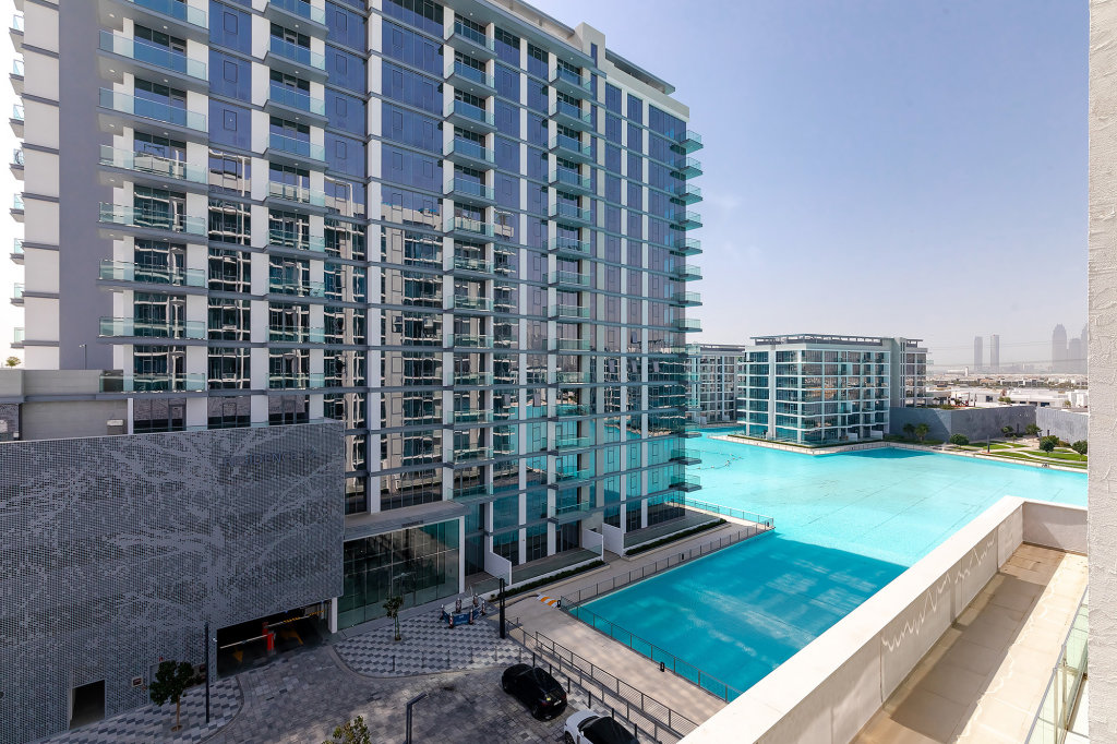 Дубай: Апартаменты Beautiful 1BR in Crystal Lagoon