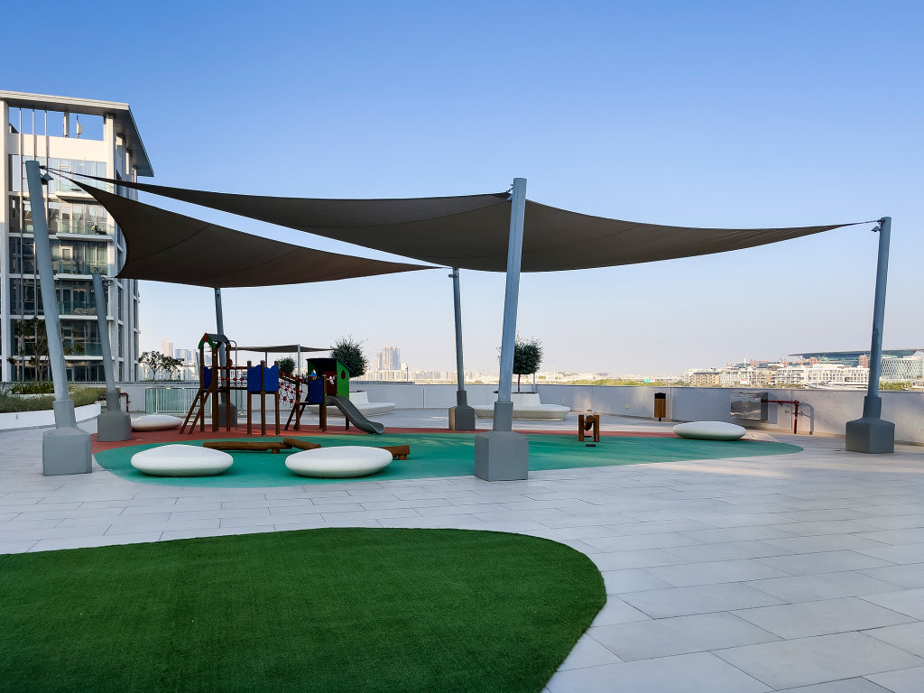 Дубай: Апартаменты Beautiful 1BR in Crystal Lagoon