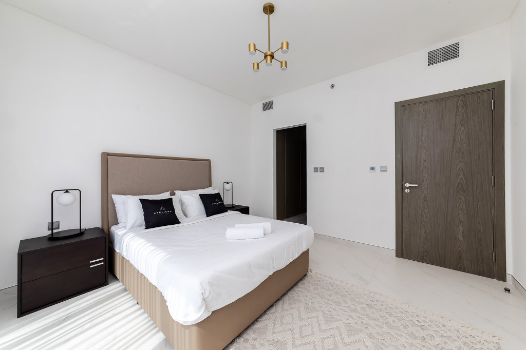 Дубай: Апартаменты Beautiful 1BR in Crystal Lagoon