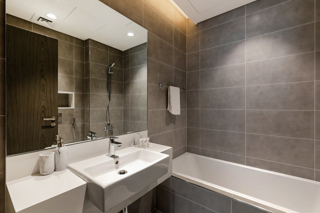 Дубай: Апартаменты Beautiful 1BR in Crystal Lagoon
