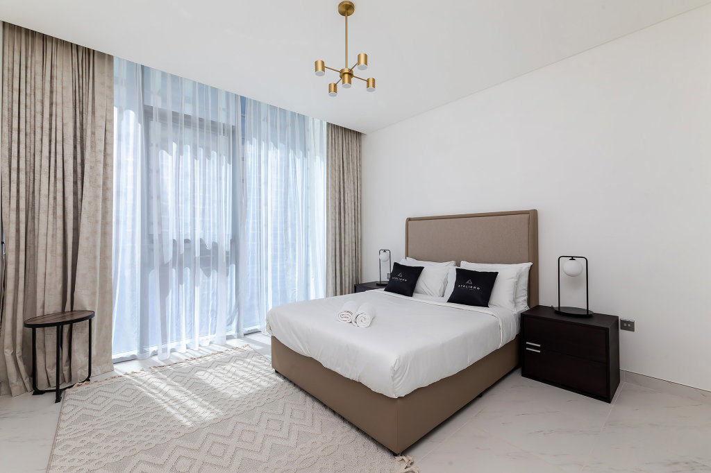 Дубай: Апартаменты Beautiful 1BR in Crystal Lagoon