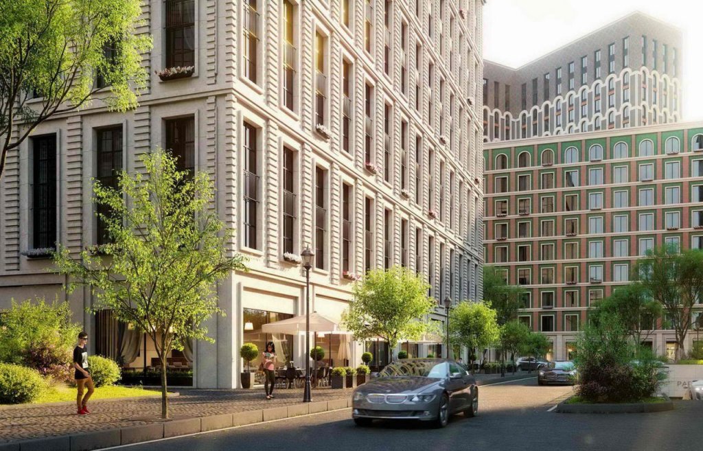 Москва: Апартаменты Delux Серебряный Фонтан