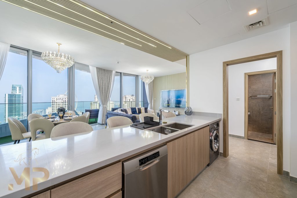 Дубай: Апартаменты Marco Polo Surreal Sea, Marina & Dubai Eye View High Floor