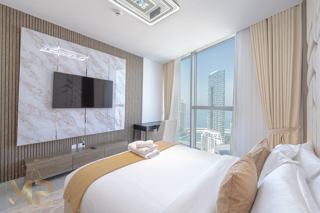 Дубай: Апартаменты Marco Polo Surreal Sea, Marina & Dubai Eye View High Floor