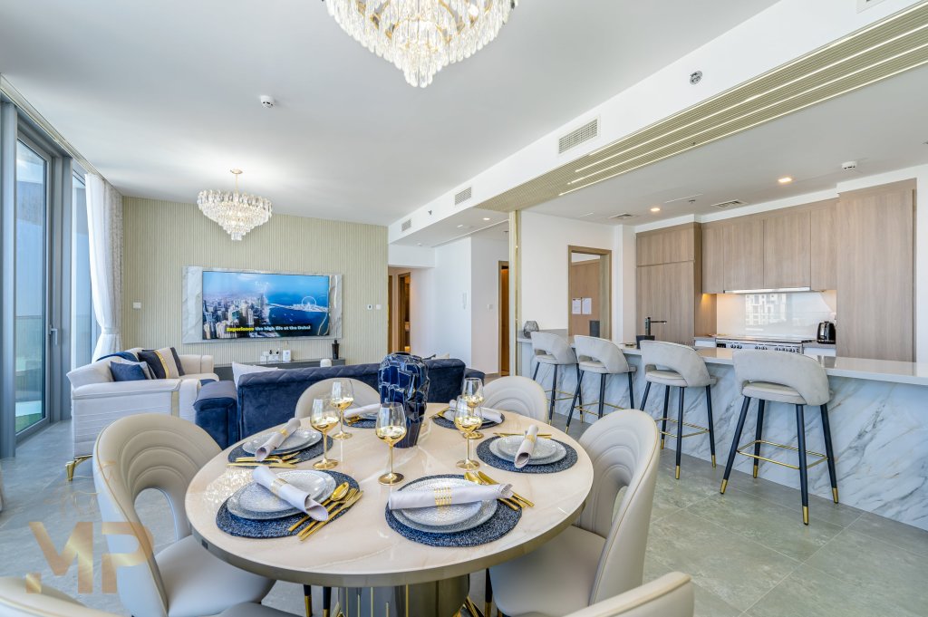 Дубай: Апартаменты Marco Polo Surreal Sea, Marina & Dubai Eye View High Floor