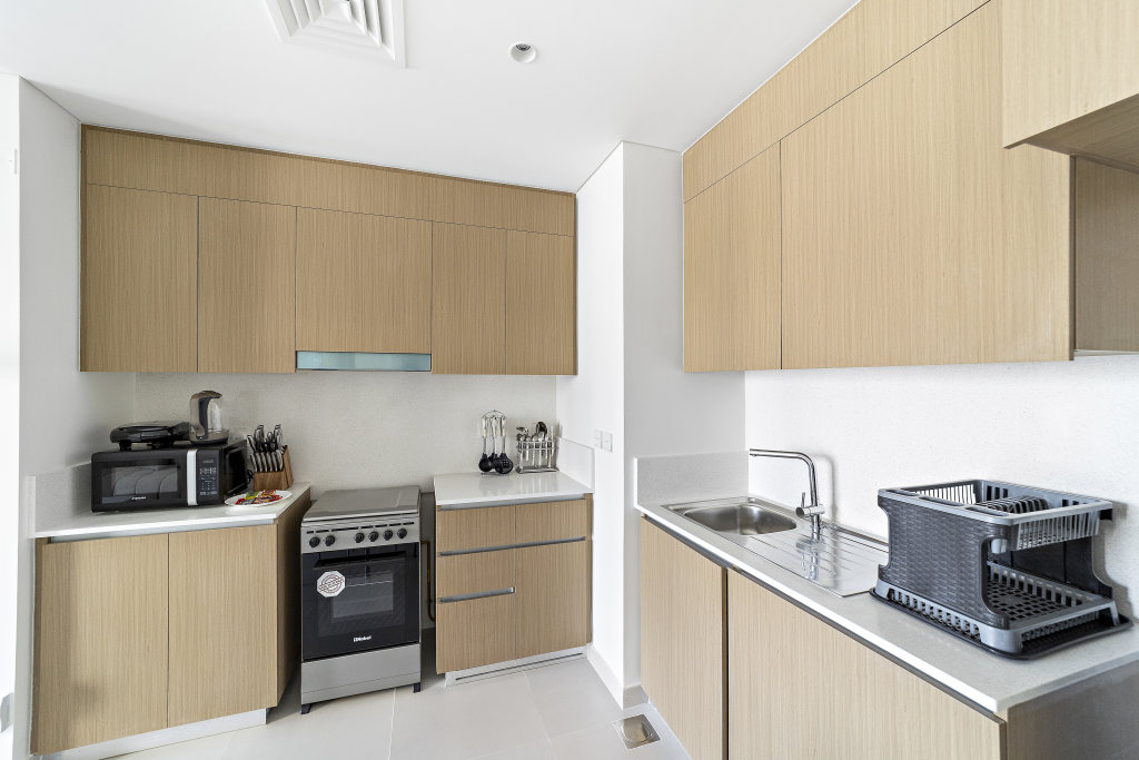 Дубай: Апартаменты Luxurious 2 BR Apt at Summer Creek Beach, Creek Harbour