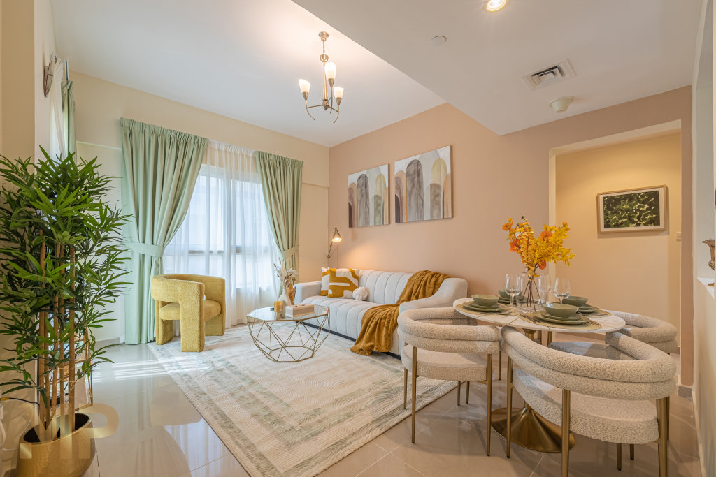 Дубай: Апартаменты Marco Polo Spacious 1BR Unit in JVC | Newly Furnished