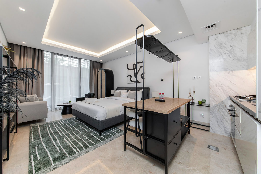 Дубай: Апартаменты Designer Studio in Sterling Business Bay
