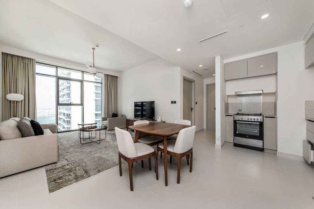 Дубай: Апартаменты Beachfront 1BR with Exotic View on Palm Jumeirah