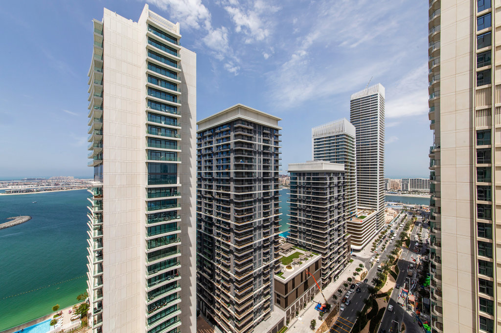 Дубай: Апартаменты Beachfront 1BR with Exotic View on Palm Jumeirah