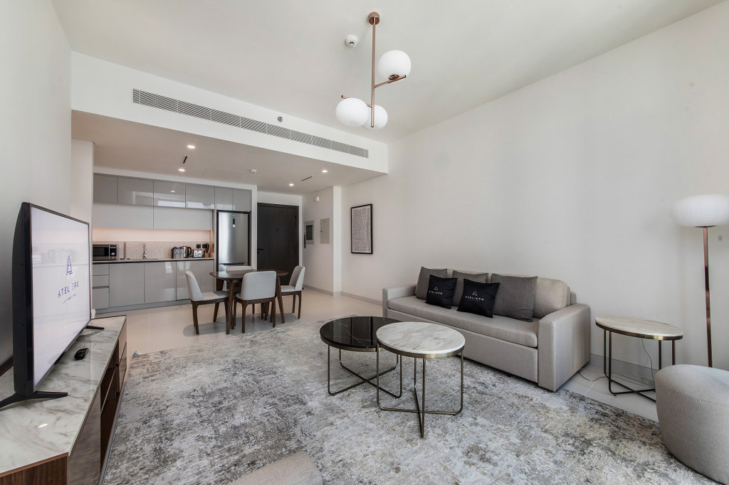 Дубай: Апартаменты Beachfront 1BR with Exotic View on Palm Jumeirah