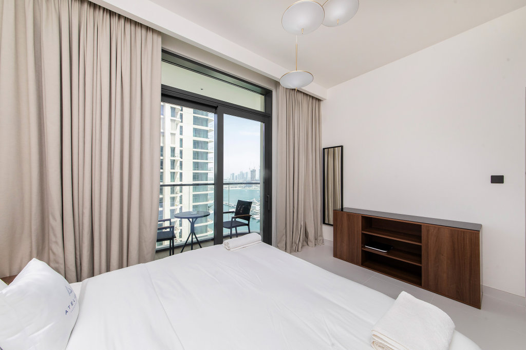 Дубай: Апартаменты Beachfront 1BR with Exotic View on Palm Jumeirah