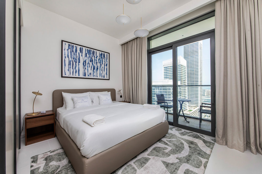 Дубай: Апартаменты Beachfront 1BR with Exotic View on Palm Jumeirah