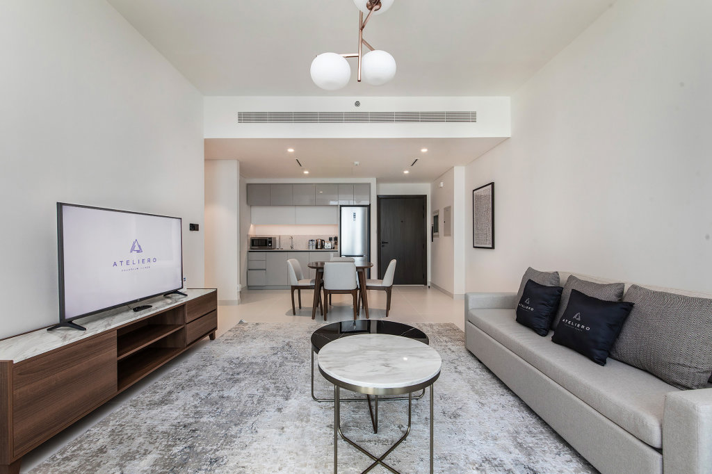 Дубай: Апартаменты Beachfront 1BR with Exotic View on Palm Jumeirah