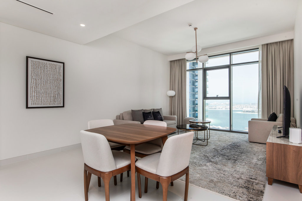 Дубай: Апартаменты Beachfront 1BR with Exotic View on Palm Jumeirah