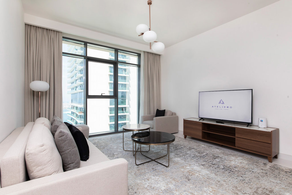 Дубай: Апартаменты Beachfront 1BR with Exotic View on Palm Jumeirah