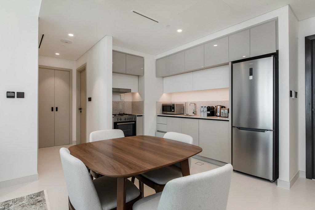 Дубай: Апартаменты Beachfront 1BR with Exotic View on Palm Jumeirah