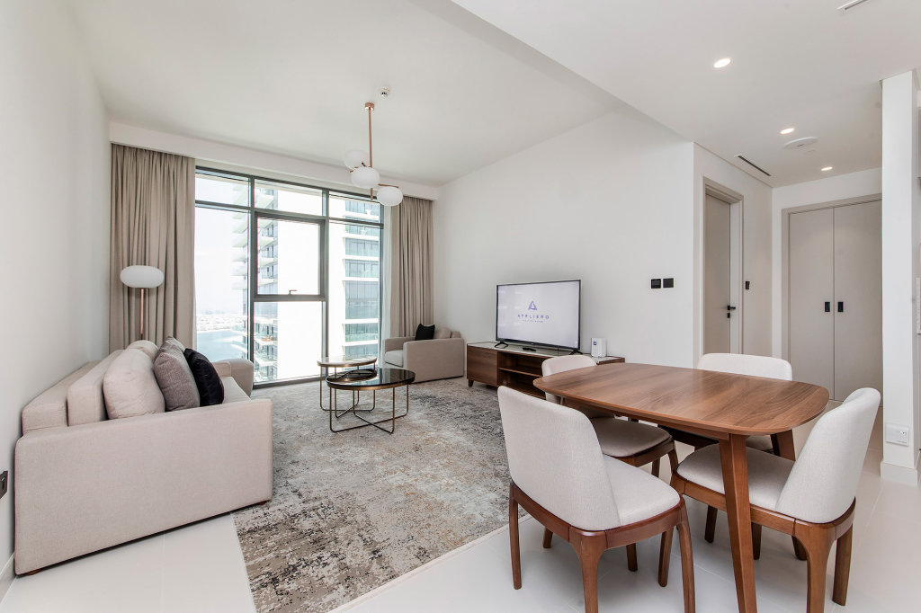 Дубай: Апартаменты Beachfront 1BR with Exotic View on Palm Jumeirah