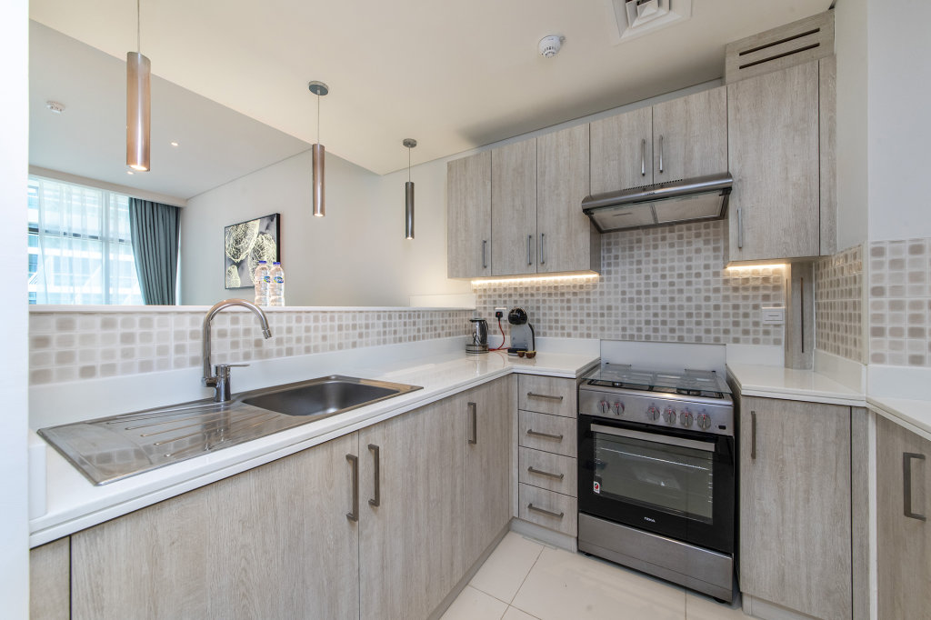 Дубай: Апартаменты Ideal 1BR with sea view on Palm Jumeirah
