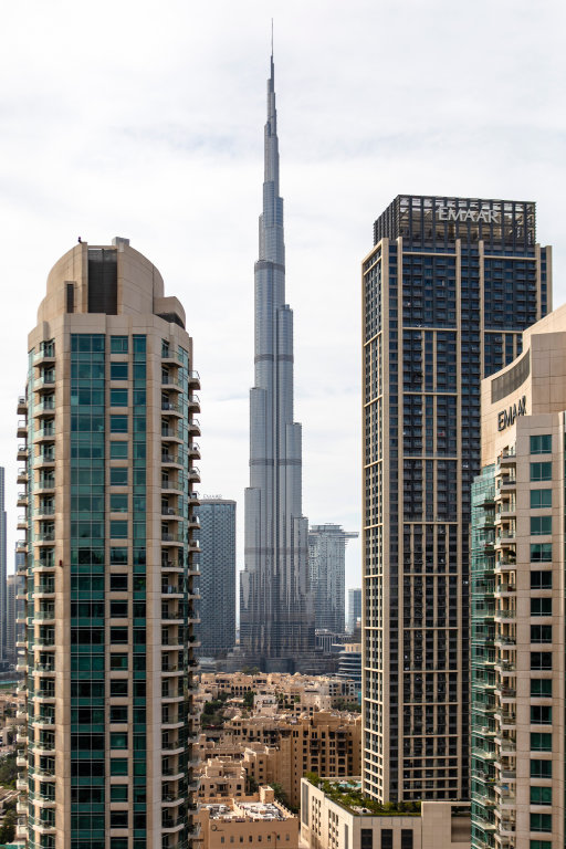 Дубай: Апартаменты Luxe 3BR High Floor & Burj Khalifa view