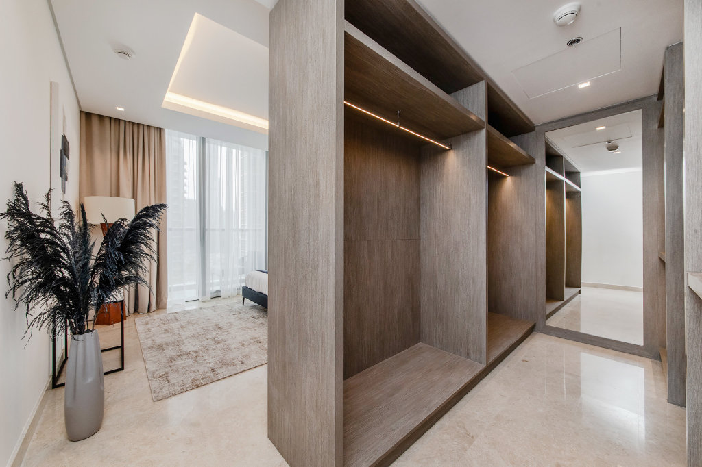 Дубай: Апартаменты Luxe 3BR High Floor & Burj Khalifa view
