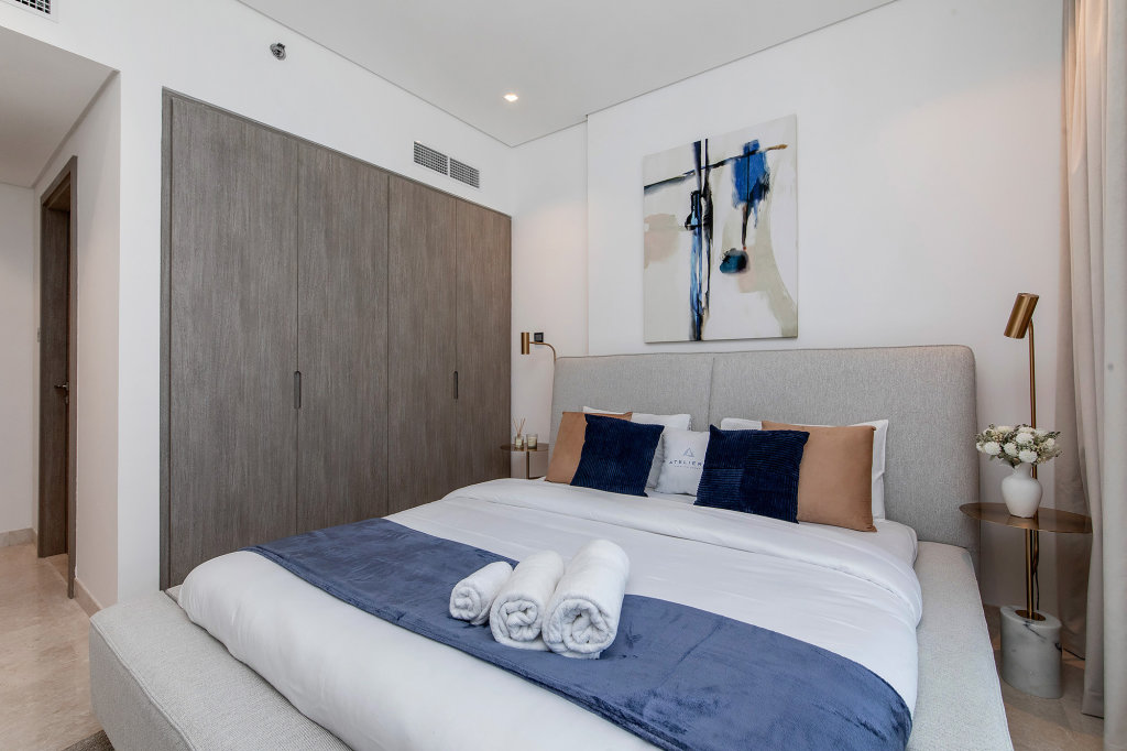 Дубай: Апартаменты Luxe 3BR High Floor & Burj Khalifa view