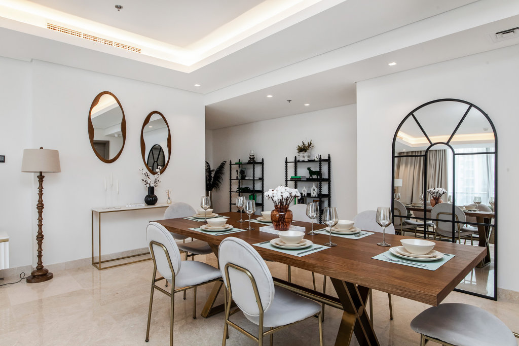 Дубай: Апартаменты Luxe 3BR High Floor & Burj Khalifa view