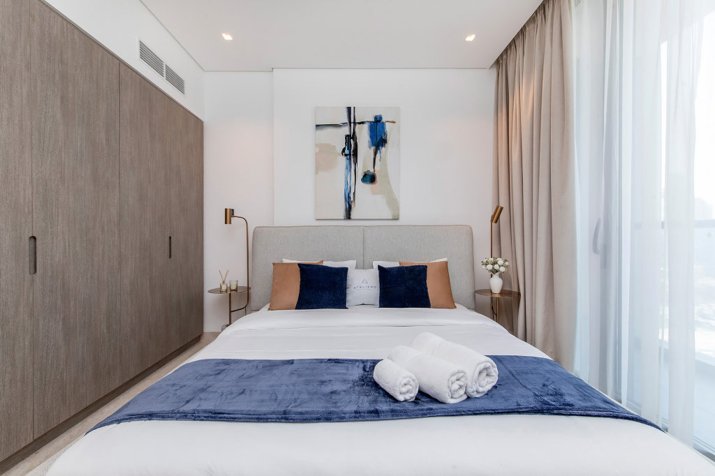 Дубай: Апартаменты Luxe 3BR High Floor & Burj Khalifa view