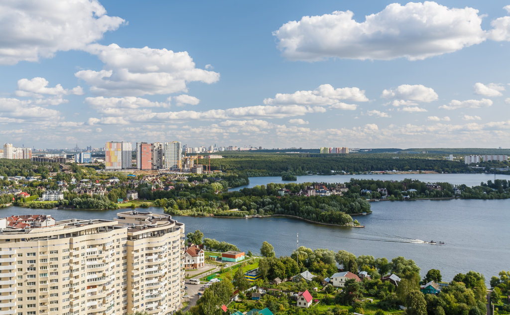 Красногорск: Квартира студия на 24м этаже с шикарным видом на Москву