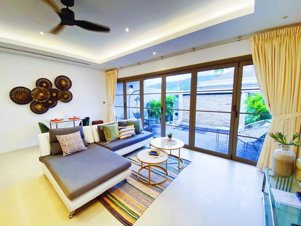 Пхукет: Beautiful 1br Plunge Pool Villa Walk To Bangtao Beach