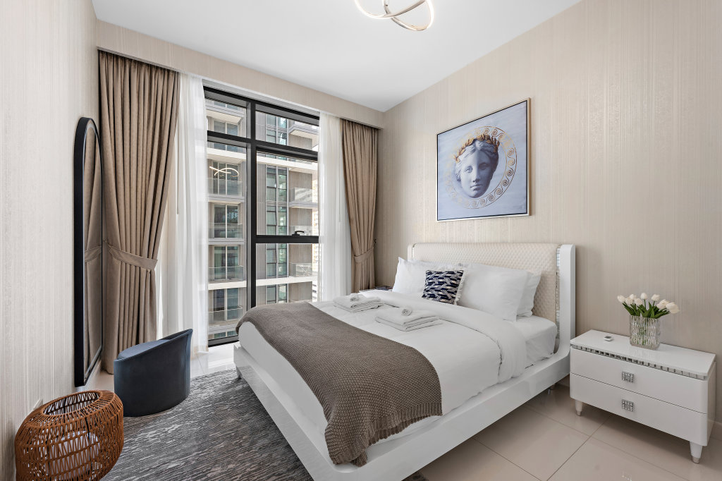Дубай: Апартаменты Stayis - Emaar Beach Front 1 BR suite With beach access