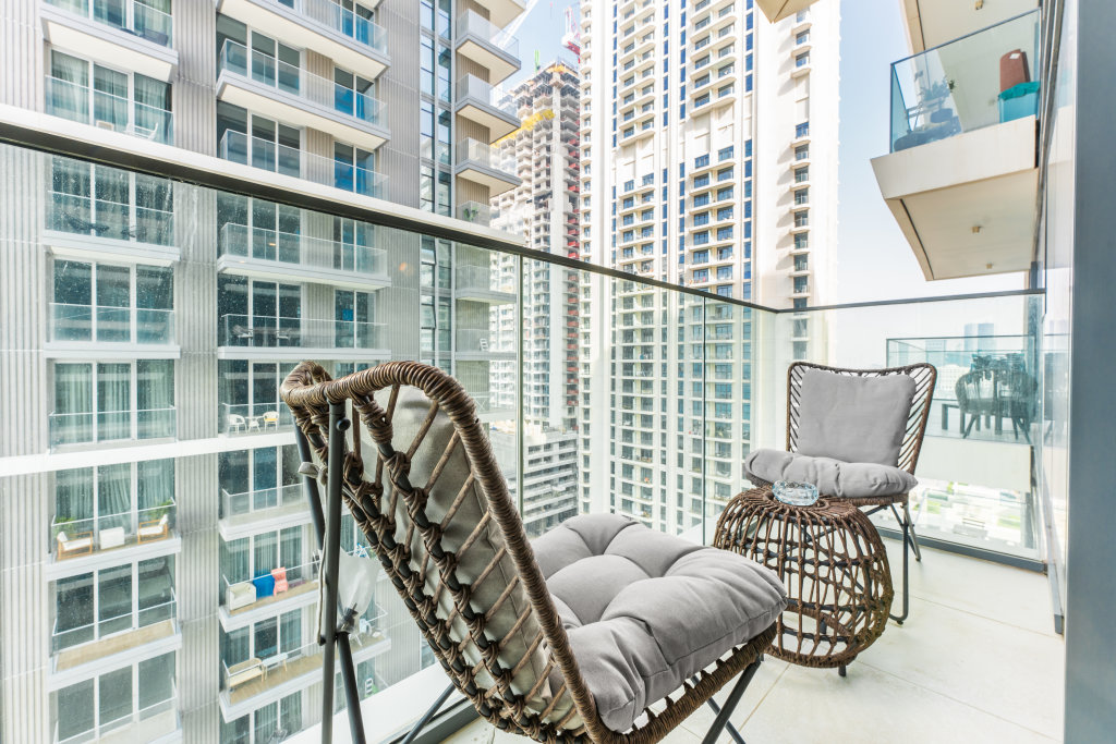Дубай: Апартаменты Stayis - Emaar Beach Front 1 BR suite With beach access