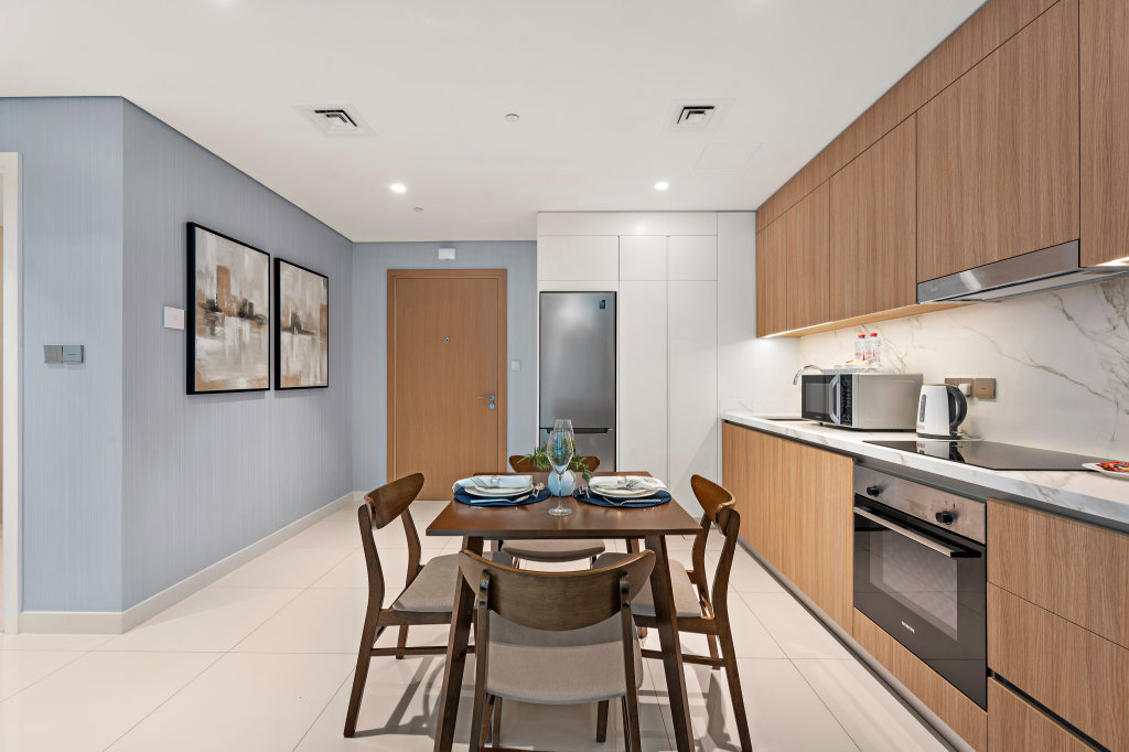 Дубай: Апартаменты Stayis - Emaar Beach Front 1 BR suite With beach access