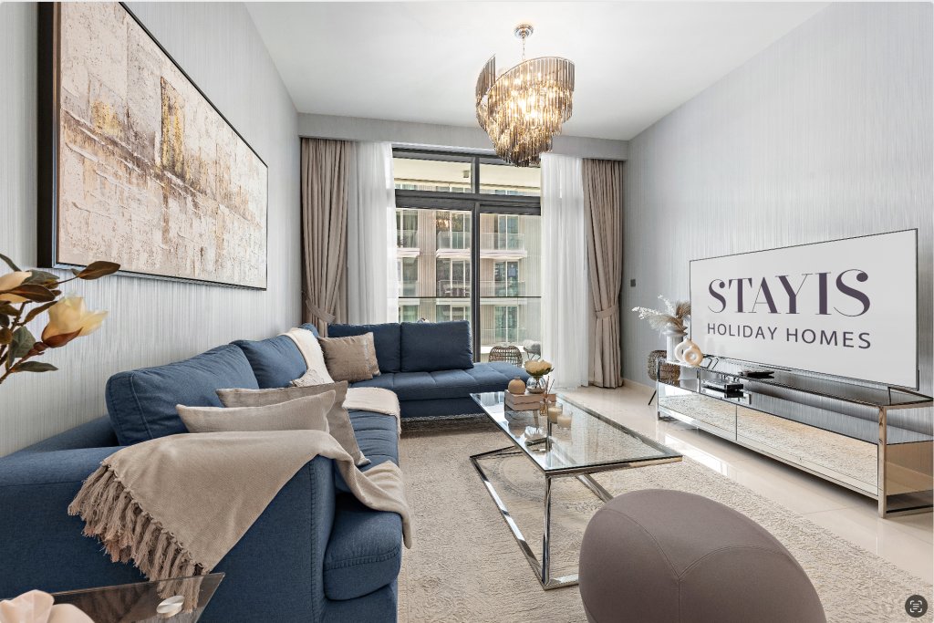Дубай: Апартаменты Stayis - Emaar Beach Front 1 BR suite With beach access