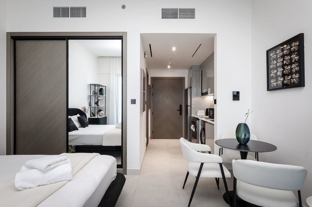 Дубай: Апартаменты Perfect Studio at Binghatti Canal