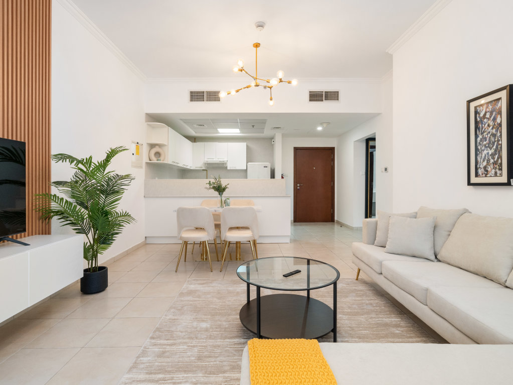 Дубай: Апартаменты Upgraded Cozy 1BR-5 mins from Dubai Mall-City View