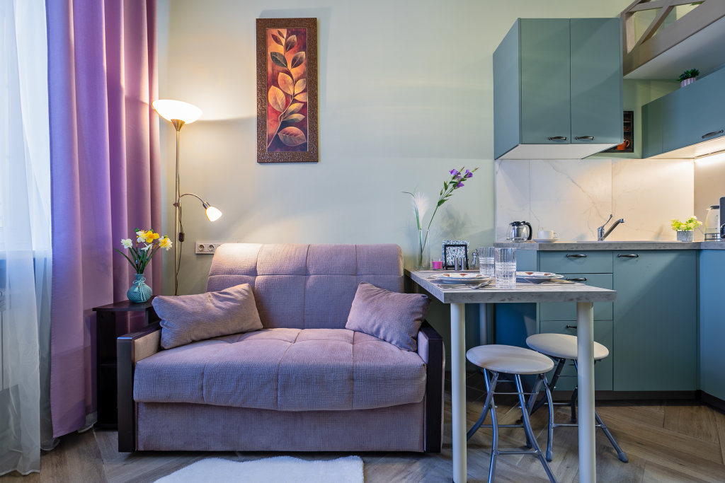 Москва: Апартаменты Уютная Двухуровневая Студия