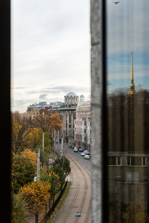 Санкт-Петербург: Апартаменты на Кронверкском проспекте с видом на Петропавловку
