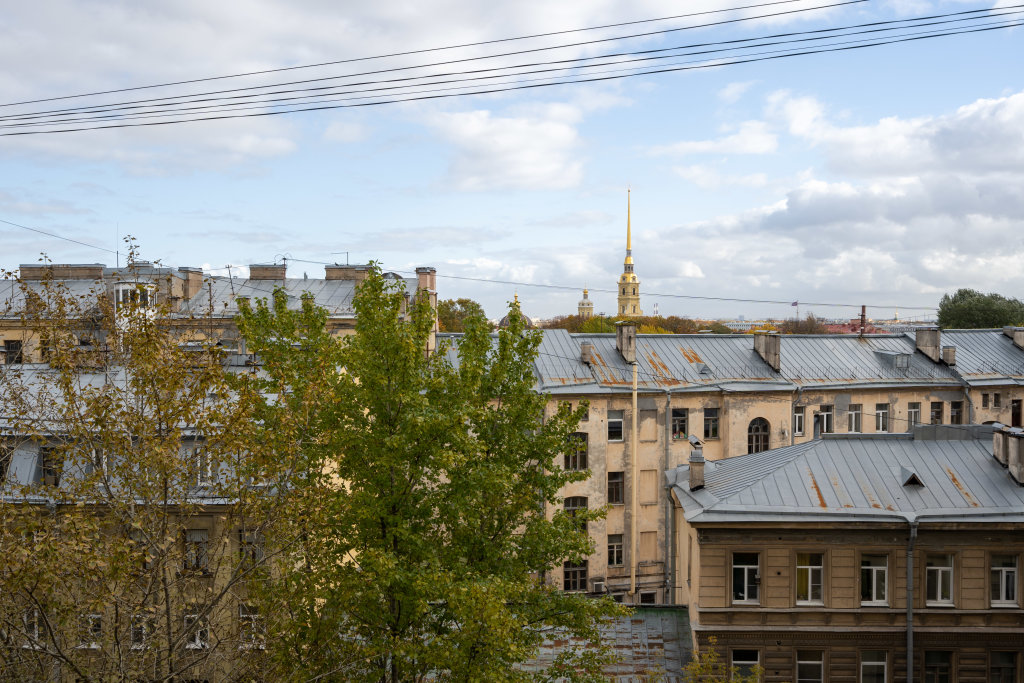 Санкт-Петербург: Апартаменты с видом на Петропавловскую крепость