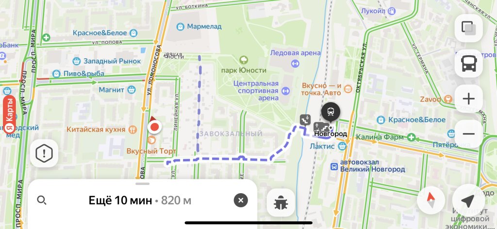Великий Новгород: Квартира на Ломоносова у вокзала