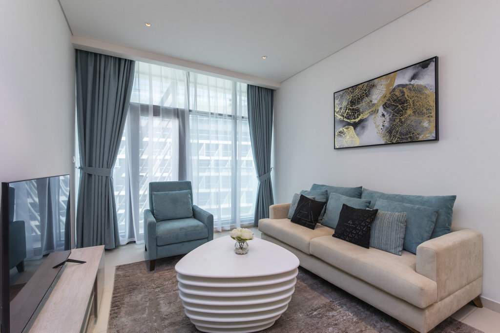 Дубай: Апартаменты Perfect 1BR with Sea View on Palm Jumeirah