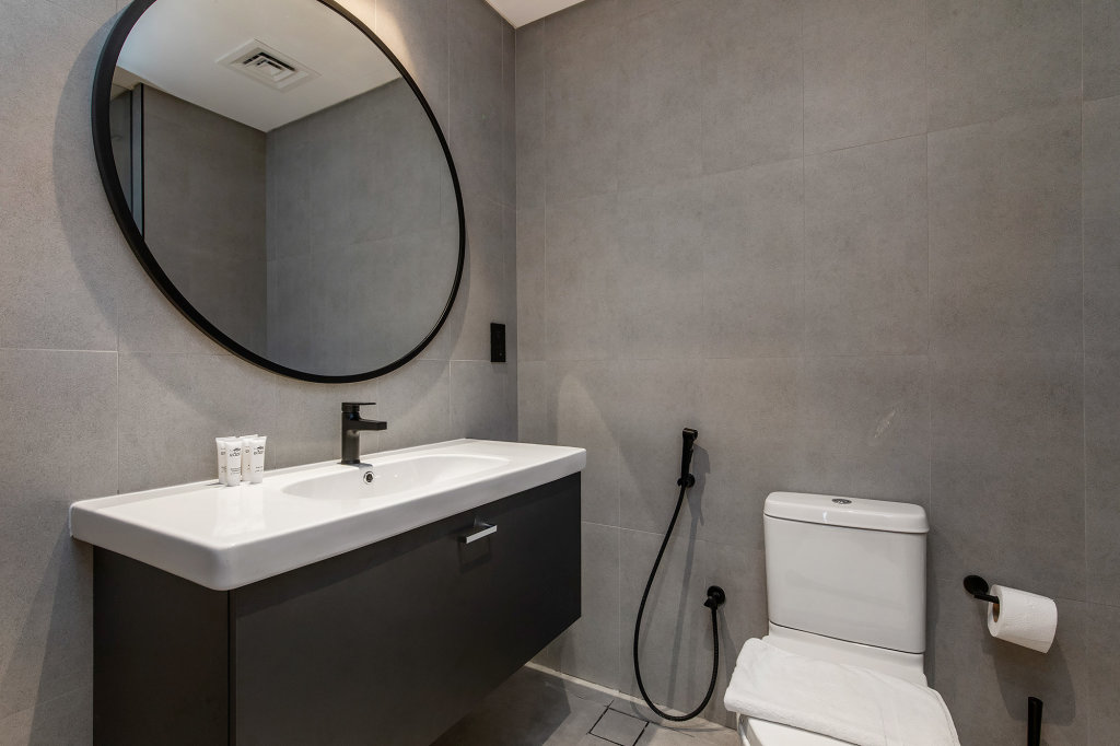 Дубай: Апартаменты Luxe Waterfront 2BR with Canal & Burj Khalifa view