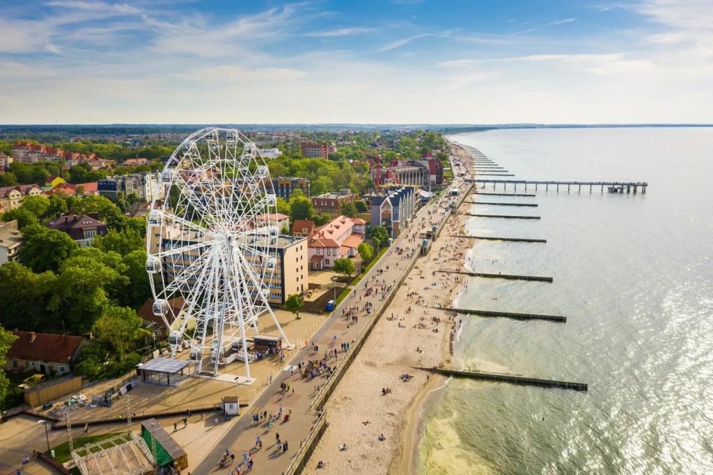 Зеленоградск: Апартаменты Новый дом, рядом с морем, 2 отдельные комнаты