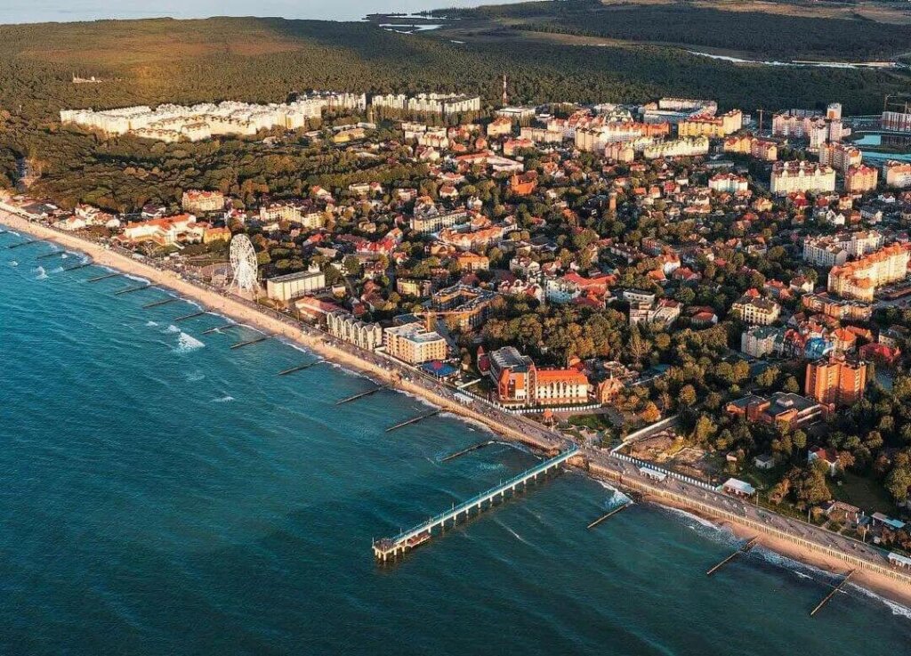 Зеленоградск: Апартаменты Новый дом, рядом с морем, 2 отдельные комнаты