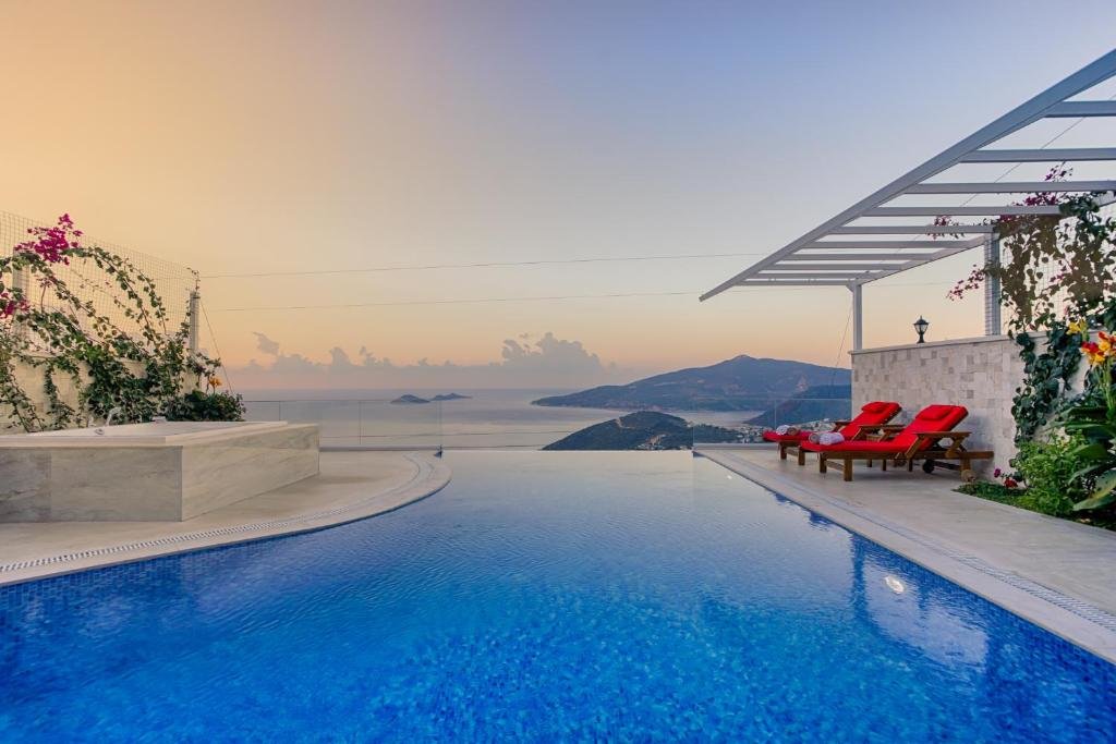 Калкан: Lucida Villas - Kalkan Hills - 1,2 & 5 Bedroom Villas