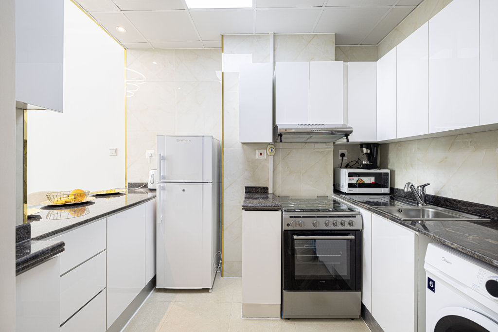 Дубай: Апартаменты Luxury 1 Bedroom on Marina Walk
