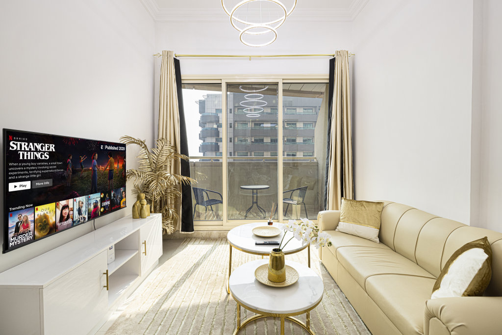 Дубай: Апартаменты Luxury 1 Bedroom on Marina Walk