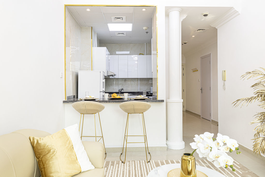 Дубай: Апартаменты Luxury 1 Bedroom on Marina Walk