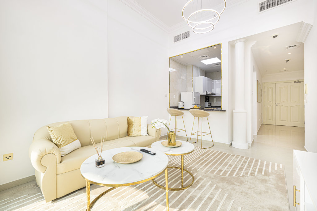Дубай: Апартаменты Luxury 1 Bedroom on Marina Walk