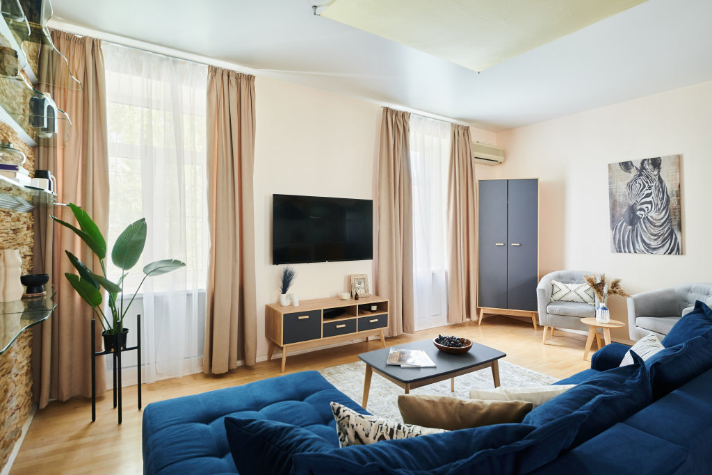 Москва: Квартира GM Apartments Модная Трехкомнатная на Патриарших